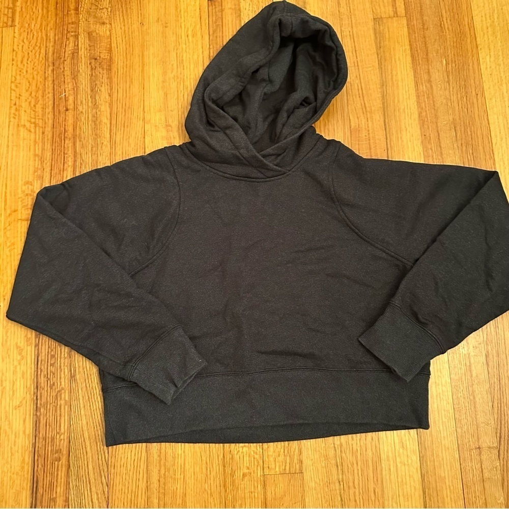 Lululemon Loungeful Cropped Hoodie *Spark unsure of size 4/S  (j6) - Picture 4 of 10